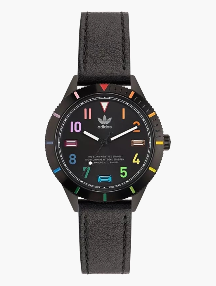 Adidas black top watch price